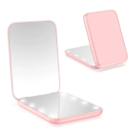 LED 1X/3X Compact Makeup Mirror
