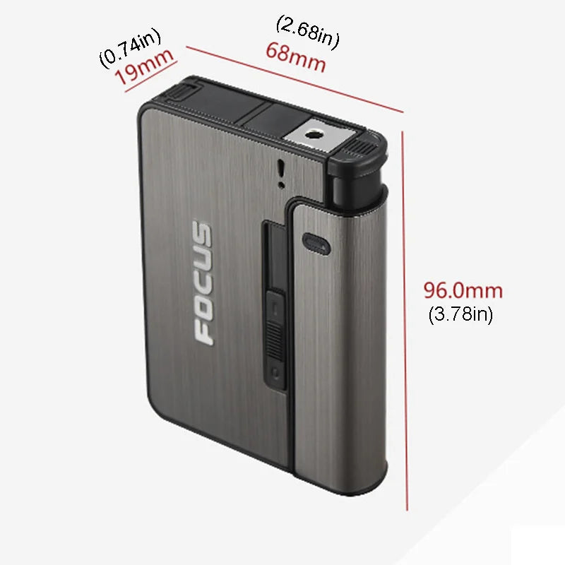 Portable Metal Cigarette Case