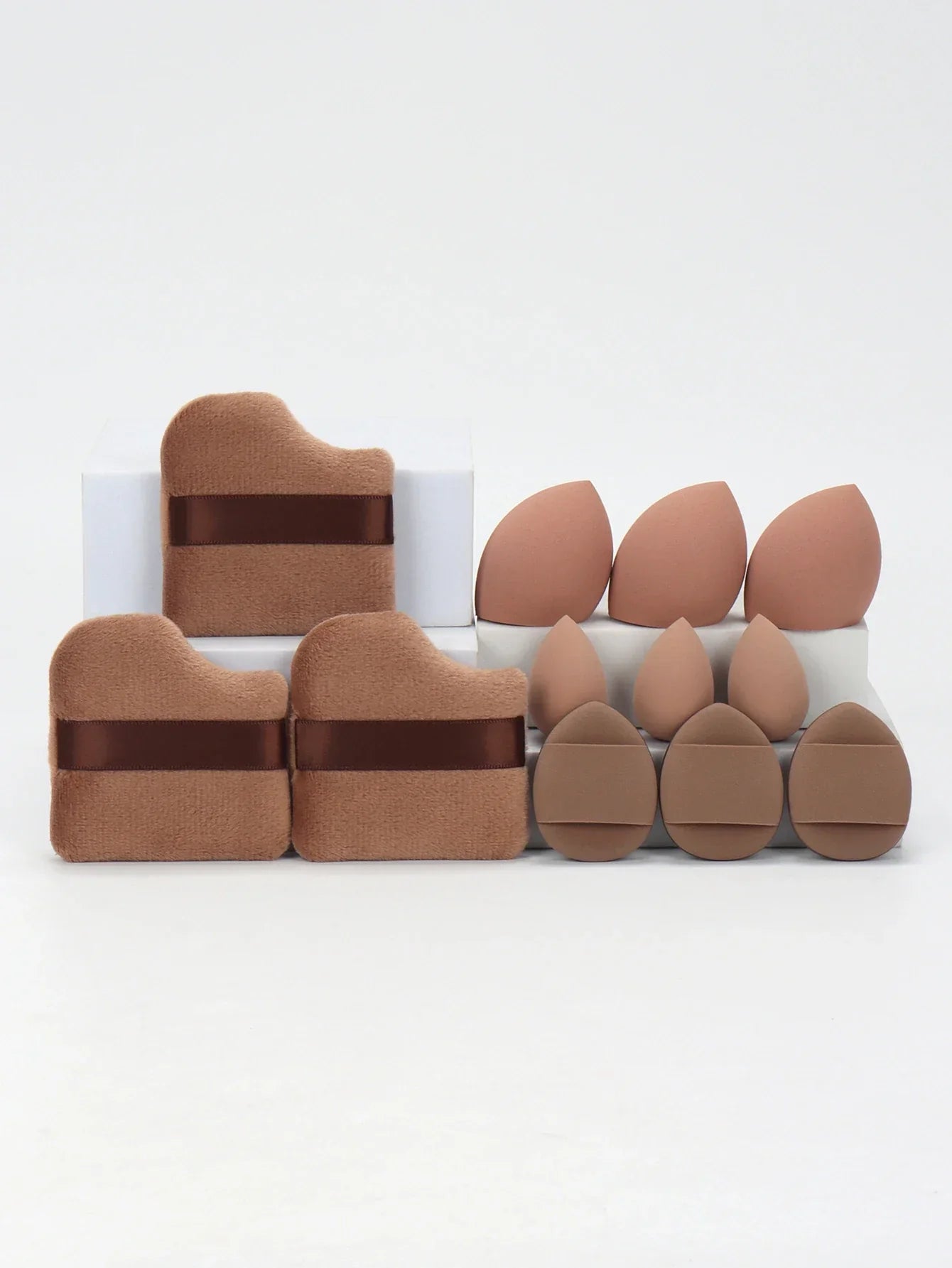 GlamEase 12-Piece Makeup Sponge Set