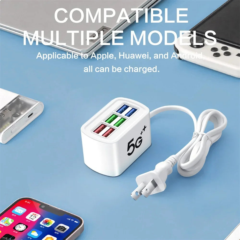 Fast USB Charger 6-in-1
