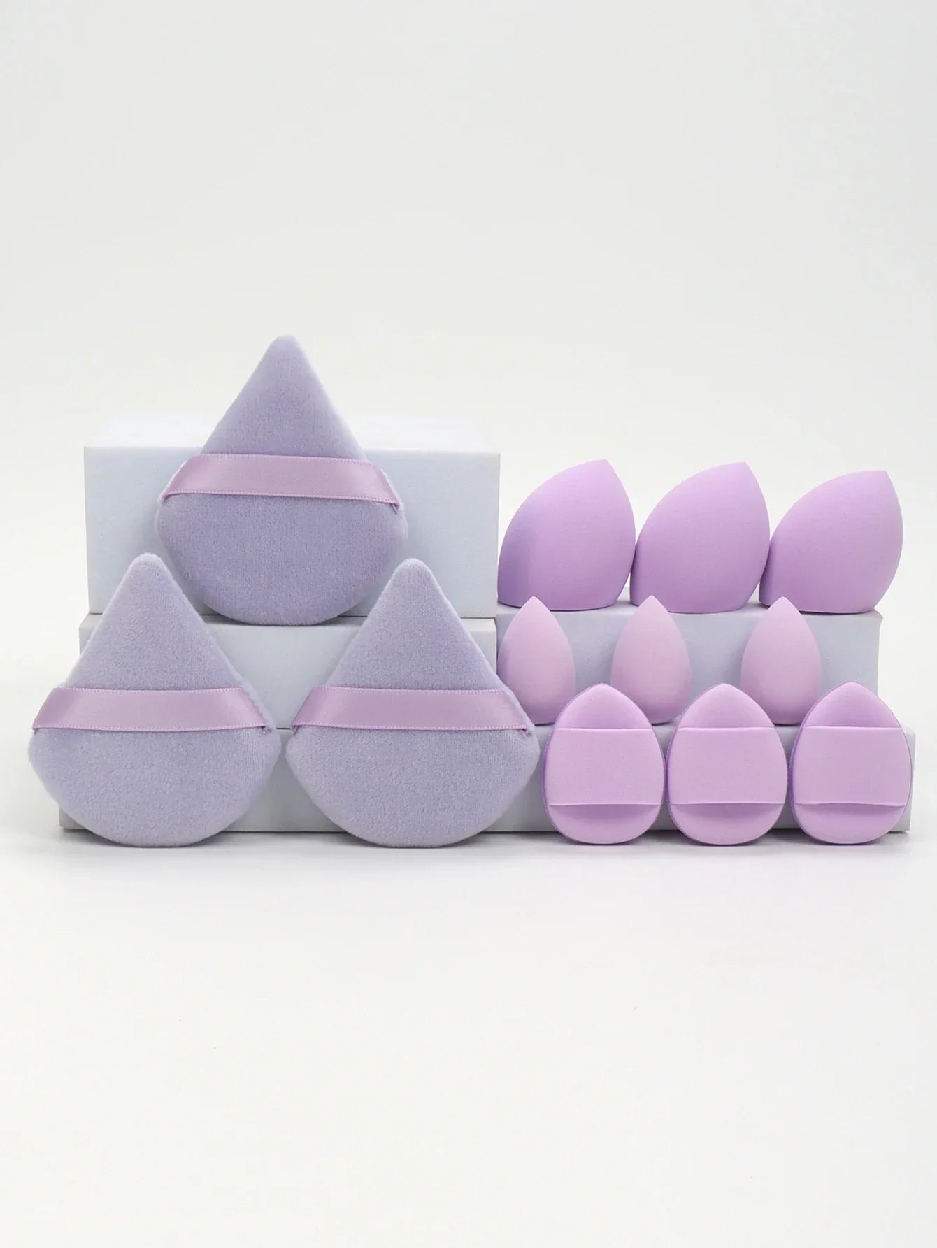 GlamEase 12-Piece Makeup Sponge Set