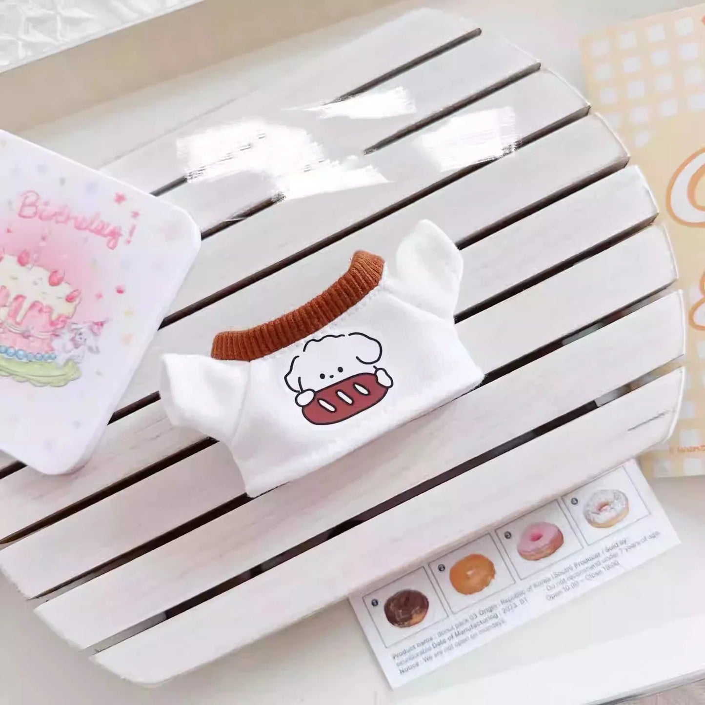 Labubu Corduroy Doll Clothing Set