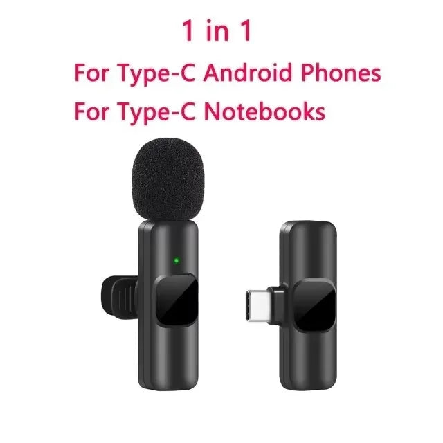Professional Wireless Lavalier Microphone
