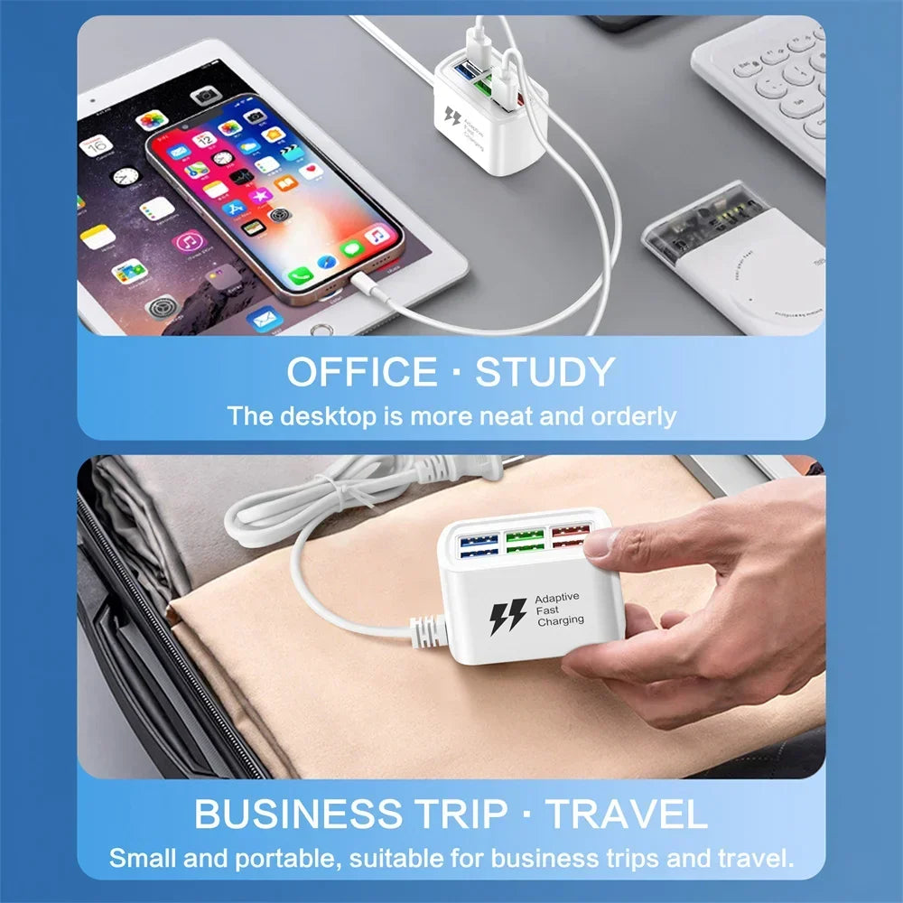 Fast USB Charger 6-in-1