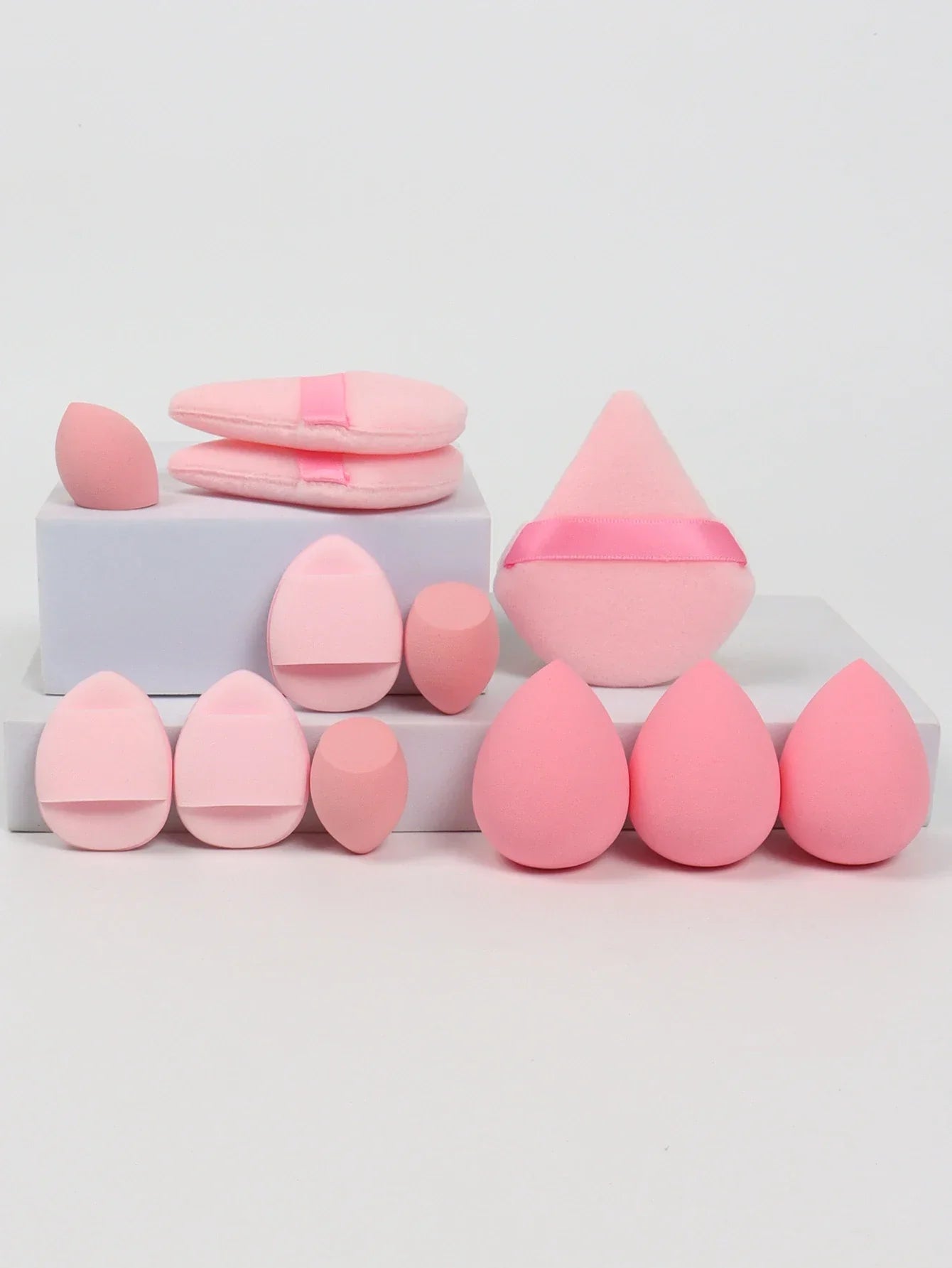 GlamEase 12-Piece Makeup Sponge Set