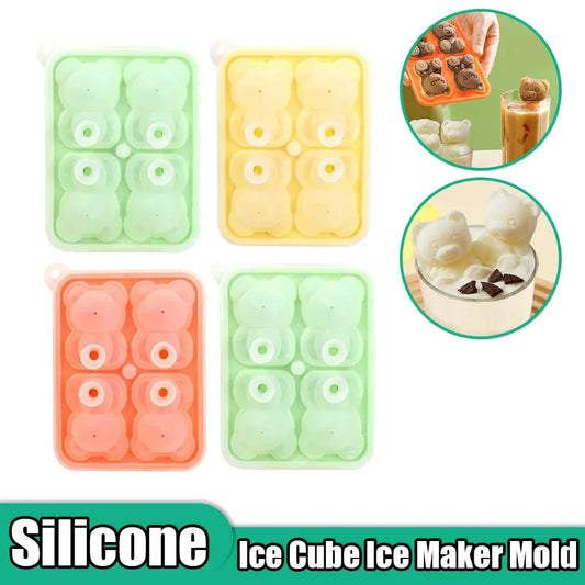 Teddy Bear Silicone Ice Tray