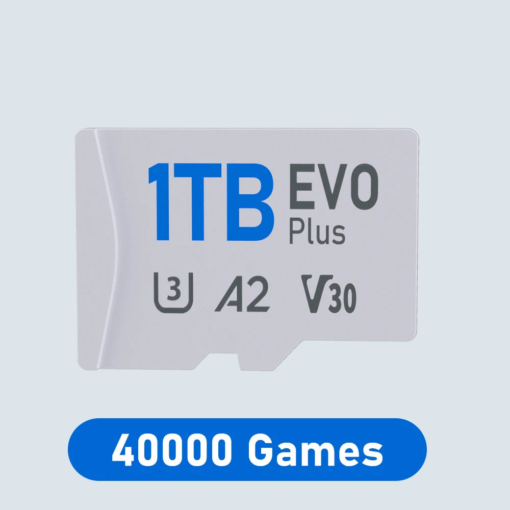 Game Card for Steam Deck with Batocera 40 Plug and Play up to 40000 Retro Games for PS3/PS2/PS1/PSP/WII/WIIU/XBOX/SS Emulators