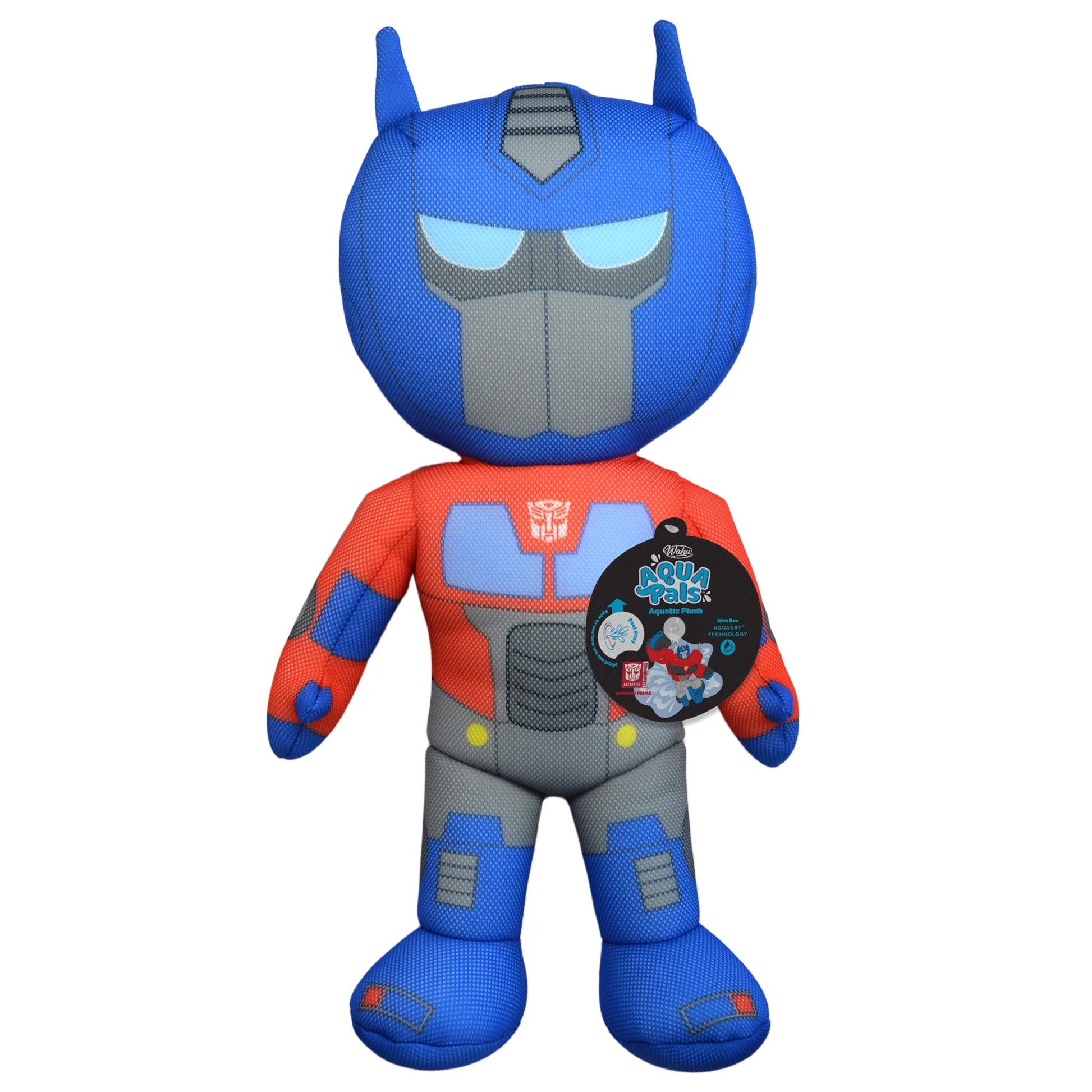Aqua Pals Kid'S Transformers Optimus Prime Water Plush, Multicolor