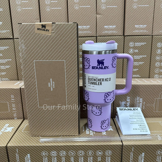 Stanley Quencher H2.0 Tumbler - Cat Purple