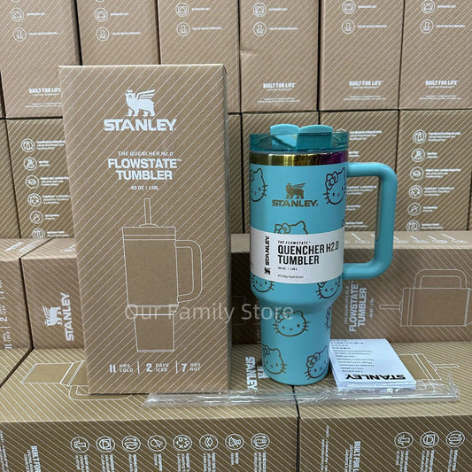 Stanley Quencher H2.0 Tumbler - Cat Green